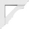 Ekena Millwork Standard Balboa Architectural Grade PVC Bracket With Traditional Ends, 5"W x 12"D x 12"H BKTP05X12X12BOA01 - alternate 3